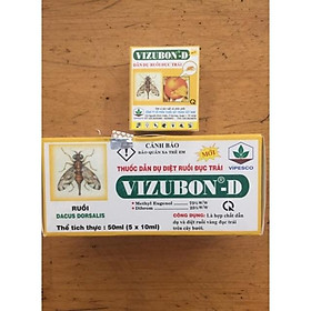 1 Hộp Nhỏ Vizubon - Thuốc Diệt Ruồi - Dẫn Dụ Ruồi