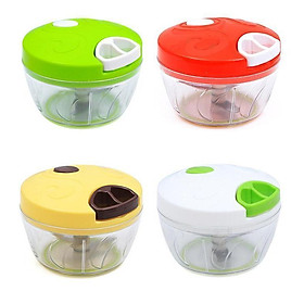 Mua Máy Xay Tỏi Bằng Tay Đa Năng Loại Lớn 13cm Có Dây Kéo