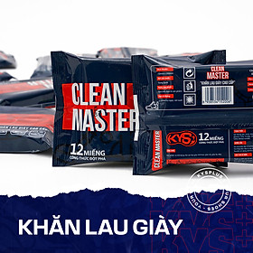 Khăn lau giày vệ sinh giày cao cấp cho giày thể thao, sneaker, da - Clean Master