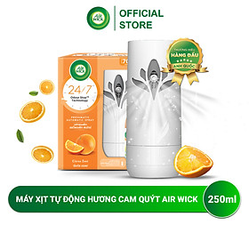 Máy xịt thơm phòng AIRWICK hương Cam Quýt, Anh Quốc, hương thơm thanh mát, công nghệ Odour Stop, ngát hương 24/7 250ml