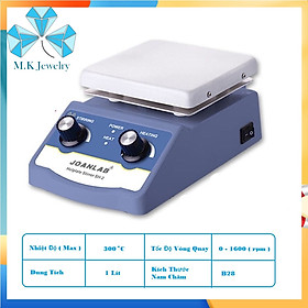 Mua ( 1 lít ) Máy khuấy từ gia nhiệt HS-12 - Hàng Chính Hãng JOANLAB - Tiêu chuẩn Châu Âu .Khuấy trộn dung dịch  xi mạ nữ trang và các hóa chất khác