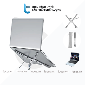 Mua Stand/ Giá Đỡ Nhôm Cho Macbook Lucas X-Shape - Hàng Chính Hãng