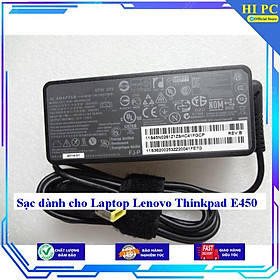 Mua Sạc dành cho Laptop Lenovo Thinkpad E450 - Kèm Dây nguồn - Hàng Nhập Khẩu