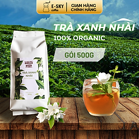 Trà Xanh Hoa Lài Jamine Tea Nguyên Liệu Pha Trà Sữa, Trà Lài 500g