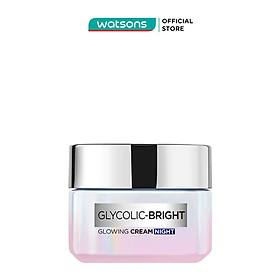 Kem Dưỡng Ban Đêm L'Oreal Paris Sáng Da Glycolic Bright Glowing Cream Night 50ml