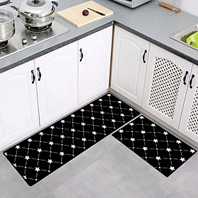 Set Thảm Đôi Nhà Bếp Nhung Nỉ Tiện Lợi - Mẫu 7