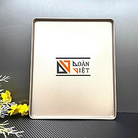 Mua Khay NƯỚNG BÁNH bông lan cuộn  cookies  bánh mì  NƯỚNG BÁNH CÁCH THUỶ - THÉP CARBON NGUYÊN KHỐI CHỐNG DÍNH  màu VÀNG san