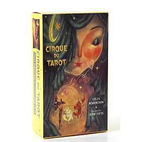 Bộ Bài Cirque Du Tarot 78 Lá Bài Tặng Đá Thanh Tẩy