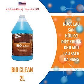 Nước Lau Sàn, Khử Mùi Sinh Học Hữu Cơ BIO CLEAN (Chai 2 lít)