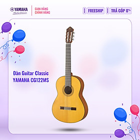 Mua Đàn Guitar Classic YAMAHA CG122MS (gỗ vân sam) - Lớp phủ Finish mờ  bảo hành chính hãng 12 tháng - Hàng chính hãng