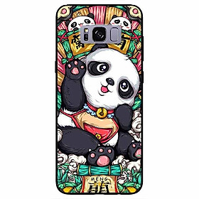 Ốp lưng dành cho Samsung S8 mẫu Gấu Yếm Đỏ