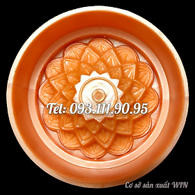 Mua Khuôn ép xôi  khuôn trung thu hoa sen tầng - Loại 10 cm – Mã số 1336