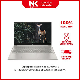 Mua Laptop HP Pavilion 15-EG0509TU i3-1125G4/4GB/512GB SSD/Win11 (46M08PA) - Hàng chính hãng