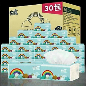 Mua Thùng 30 gói giấy cầu vồng