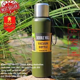 Mua bình giữ nhiệt 1500ml  bình giữ nhiệt 1000ml  bình giữ nhiệt đi học  bình giữ nhiệt cute DoDoDios - chất liệu inox 304 an toàn tuyệt đối - Chính hãng DoDoDios
