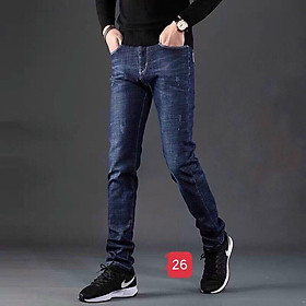Quần Jeans Nam màu xanh King168, kiểu dáng mới năng động mẫu HD12