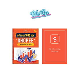 Combo Sách bứt phá 1000 đơn shopee & Sổ ghi chép Shopee