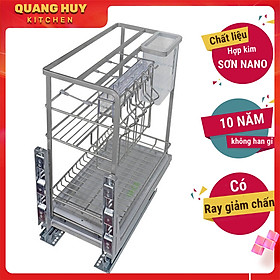 Giá để dao thớt gia vị sơn nano bảo hành han gỉ 10 năm