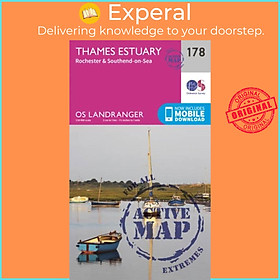 Sách - Thames Estuary, Rochester & Southend-on-Sea by Ordnance Survey (UK edition, paperback)