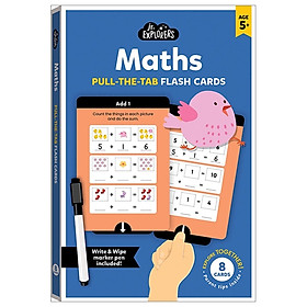 [Download Sách] Junior Explorers: Maths Pull-the-Tab Flash Cards