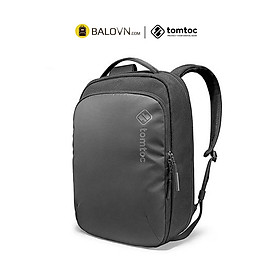 Balo Tomtoc H62 Premium Lightweight Business for Macbook pro 13141516 Black - Black