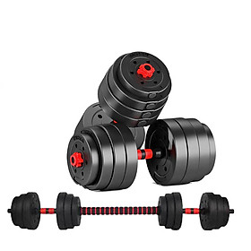 Bộ Tạ Tập Tay Đa Năng Điều Chỉnh 2 in 1 Kết Hợp Tạ Đẩy (40kg)