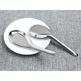 Mua Combo 5 Thìa Phở Muỗng Ăn Cơm Bằng Inox Cao Cấp (Hàng Dày)