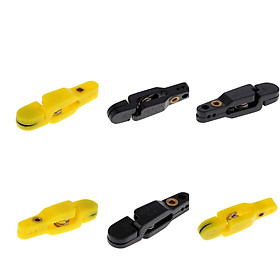 6 Pieces Heavy Tension Downriggers Outriggers Snap Weight Clip Kite Fishing