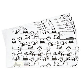 Bao Tập 2 Trong 1 Bìa Kiếng Panda - The Sun 02 (5 Tờ/Xấp)