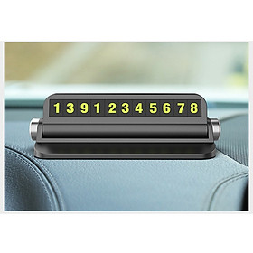 Bảng số kiêm giá đỡ điện thoại trên ô tô (Màu ngẫu nhiên, sử dụng với mọi loại xe ô tô, điện thoại)