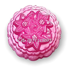 Mua Khuôn rau câu trung thu 3 hoa cúc nhí 5 cánh - Loại 10 cm – Mã số 1851