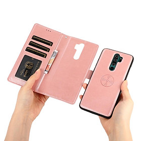 Ốp điện thoại TPU da hai trong một cho Xiaomi Redmi Note 8 Pro Redmi Note 9 Pro Max Redmi Note 9S Redmi 9C Redmi 9A