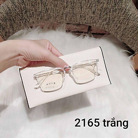 Gọng kính cận vuông nhựa dẻo cho cả nam và nữ 2165 - Tiệm kính Candy