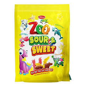 Kẹo dẻo zoo Bibica trái cây chua ngọt 250g