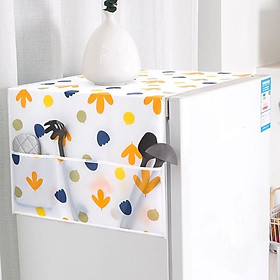 Mua Tấm phủ tủ lạnh có túi 2 bên hông đựng đồ đa năng   vải nilon chống thấm    chống bụi     siêu bền   giúp bảo vệ nóc tủ lạnh luôn sạch sẽ và ngăn nắp