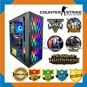 Mua Thùng máy tính để bàn chơi game X7  VGA GTX 750TI 2GB  CPU G3220  Ram 8GB  SSD 120GB. Khuyến Mại ổ cứng HDD 250GB