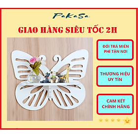 Kệ Trang Trí Tường Nội Thất Hình Bướm PaKaSa - Hàng Chính Hãng ( Kèm phụ kiện)