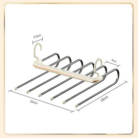 Mua Móc Treo Quần Áo Thông Minh GonQin - Móc Quần Áo Gấp Gọn Tiết Kiệm Không Gian