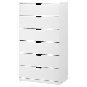 Mua BANALDO  Tủ đựng đồ lưu trữ 6 tầng  80x47x143cm - Phong cách Bắc Âu