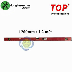 Mua Thước thủy 1200mm TOP TT-1200 có từ tính thân màu đỏ