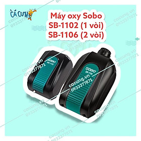 MÁY SỦI OXY SOBO SB-1102 SB-1106 SIÊU ÊM CHO BỂ CÁ