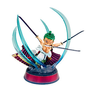 Mô hình đồ chơi - Zoro cởi trần wano trên mái - One Piece