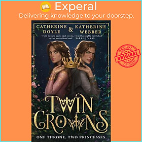 Sách - Twin Crowns by Katherine Webber Catherine Doyle (UK edition, paperback)