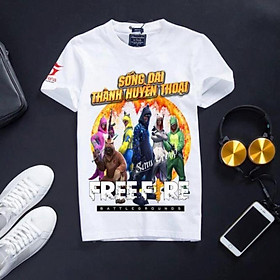 SALE- Áo Free Fire Khủng Long - áo chất