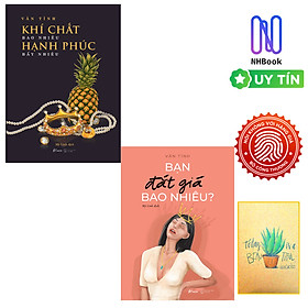 Hình ảnh Combo Bạn Đắt Giá Bao Nhiêu + Khí Chất Bao Nhiêu - Hạnh Phúc Bấy Nhiêu (2 Cuốn)