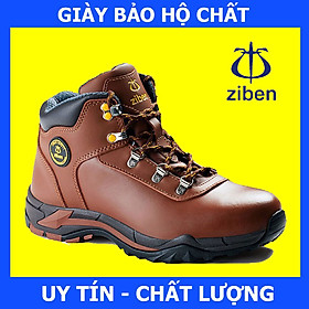 Mua  Hàng Chính Hãng  Giày Bảo Hộ Hàn Quốc Ziben 188 Chất Da Thật  Chống Thấm Nước  Đế Chống Trơn Trượt  Chống Va Đập