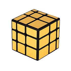 Rubik 3x3 gương vàng - Tặng kèm đế