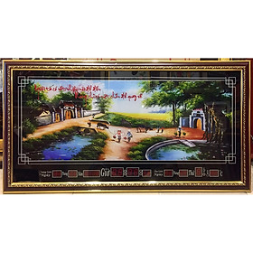 Tranh lịch vạn niên Đồng Quê Việt Nam - MS341