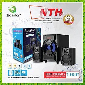 Mua Loa Vi Tính Loa PC Laptop Máy Tính Để Bàn Bosston T1850-BT Led RGB Công Suất 40W Tích Hợp Bluetooth  Usb  Thẻ Nhớ