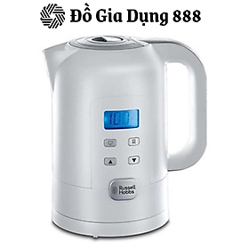 Mua Ấm Siêu Tốc RUSSELL HOBBS  Ấm Đun Nước Có Chỉnh Nhiệt 25-100°C  Dung tích 1.7L  Công Suất 2200W  Nhập Đức  BH 12 Tháng